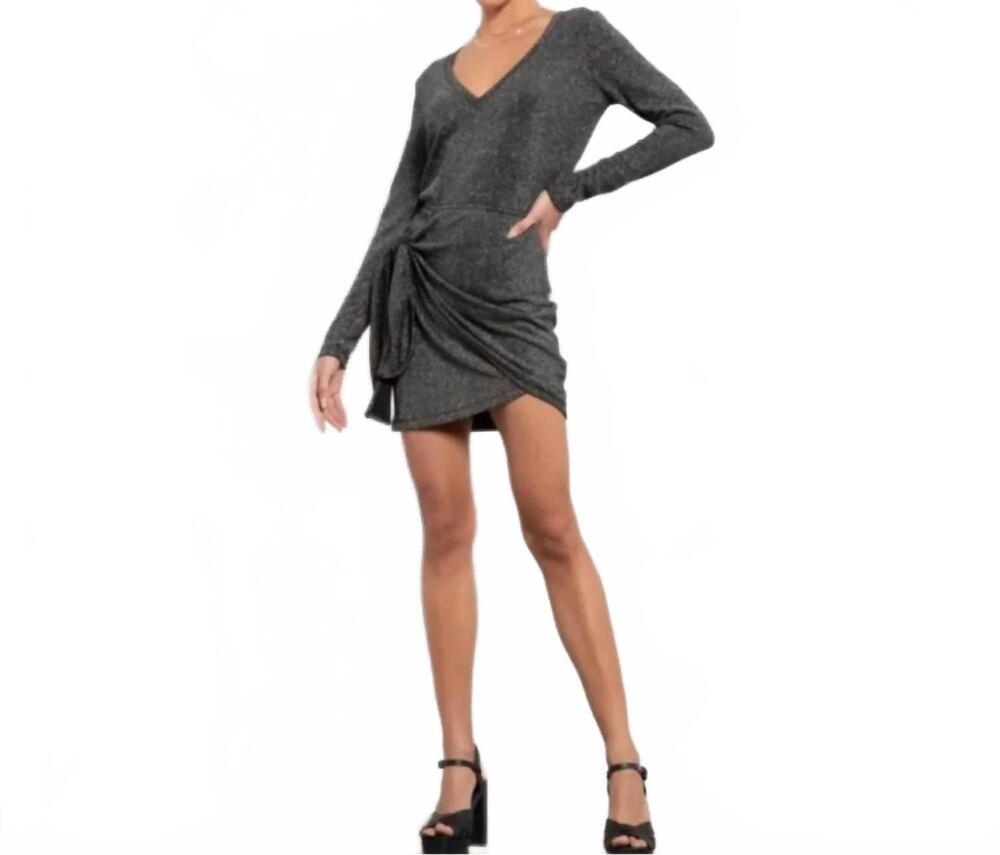 NEW TART COLLECTIONS jamilyn dress in black/silver